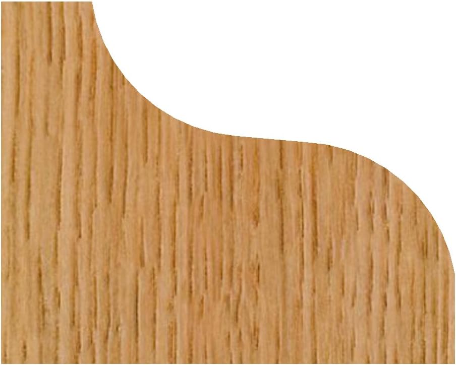 Whiteside 3296 Table Edge Traditional Router Bit: 1 Inch Profile Width, 2-1/2 Inch Large Diameter, 3/4 Inch Cutting Length, 1/2 Inch Shank, 2-1/2 Inch Overall Length, B3 Bearing