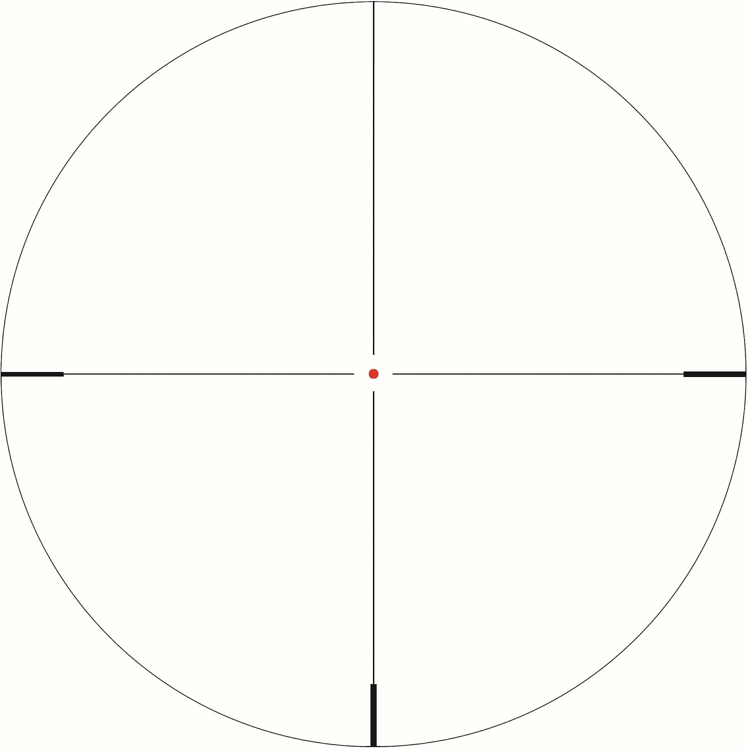 Hammers Lightweight 1inch Tube 8.5-32X50 AO Rifle Scope with Etched Glass Fine Line Crosshair Reticle Sunshade Weaver Ring