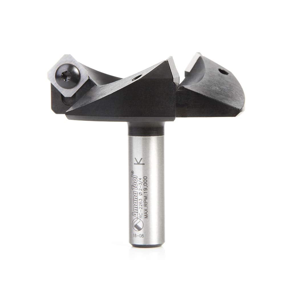 Amana Tool - 3Fl 2-3/4' D Spoilboard 1/2' Shk (RC-2263), Industrial Grade
