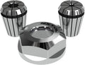 NXT-10199 Shaper Spindle Router Bit Adapter Kit for Modern 3 & 5 HP Shapers | ¼' and ½' Collet Included | Made in USA!