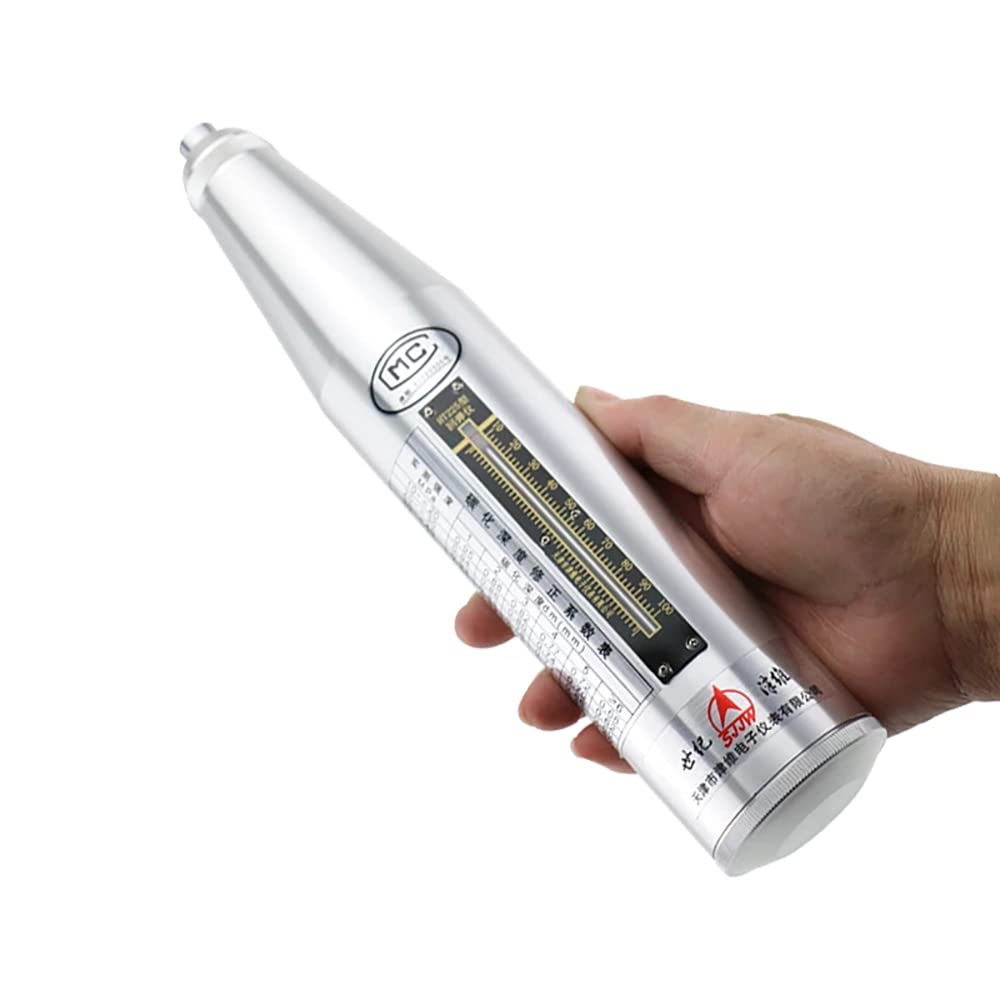 Concrete Rebound Hammer Tester Resiliometer Schmidt Hammer Test Meter Tools Within the Scope of 10-60Mpa