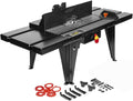 Prolinemax 34' x 13' Aluminum Deluxe Router Table Benchtop On/Off Switch Routing Table