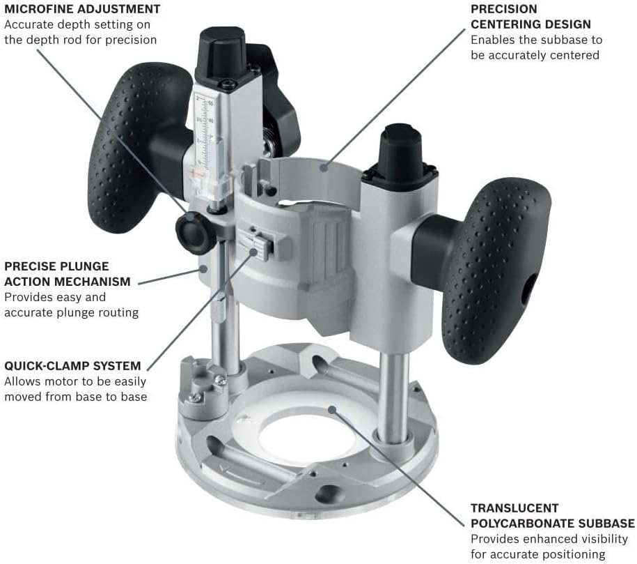 Bosch PR111 Plunge Base for GKF125CE Palm Router