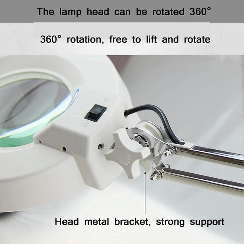 Magnifying Glass LED Magnifying Glass with Light - Illuminated Magnifier Lamp Hands-Free Magnifier Magnifiers Magnifier