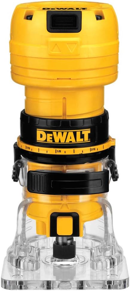 DEWALT DWE6000 4.5-Amp Variable Speed 1/4-Inch Laminate Trimmer