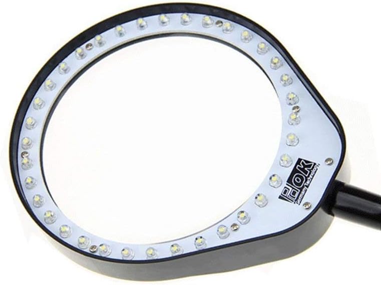 Screen Magnifier LED 8 Desktop Magnifier Magnifying lamp high Rate for The Elderly Read/Maintenance Magnifier with LED Light Double The Comfort
