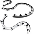 POWERTEC 71800 Flexible Curve Template – Professional Contour Woodworking Tool, 107' and 37'