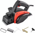 Handheld Electric Planer Cordless Wood Planing Mac 220V Woodworking Electric Planer Multifunctional Planer Small High Power Electric Router Trimmer Wood Milling Engraving Slotting(A)