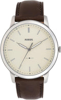 Fossil Men's Minimalist Quartz Stainless Steel Three-Hand Watch for Men