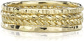 Artisan Stacking Rings, Hammered 14K Gold Filled Set of 4 Custom Made Stackable Bands