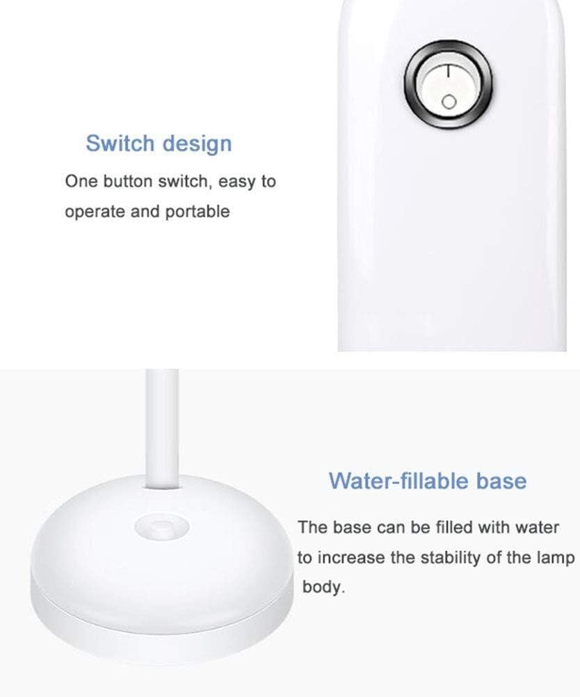 Magnifying Glass,Creative Craft Floor Standing Magnifying Lamp, Adjustable Swivel Arm 5X Magnifier Lamp Light for Skincare Beauty Manicure Tattoo Salon Spa with Rolling Floor Stand Magnifier