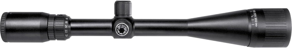 Varmint Crosshair Reticle Precision Riflescope with Adjustable Objective & Fully-Multi Coated Optics for Accurate Long-Range Shooting Hunting