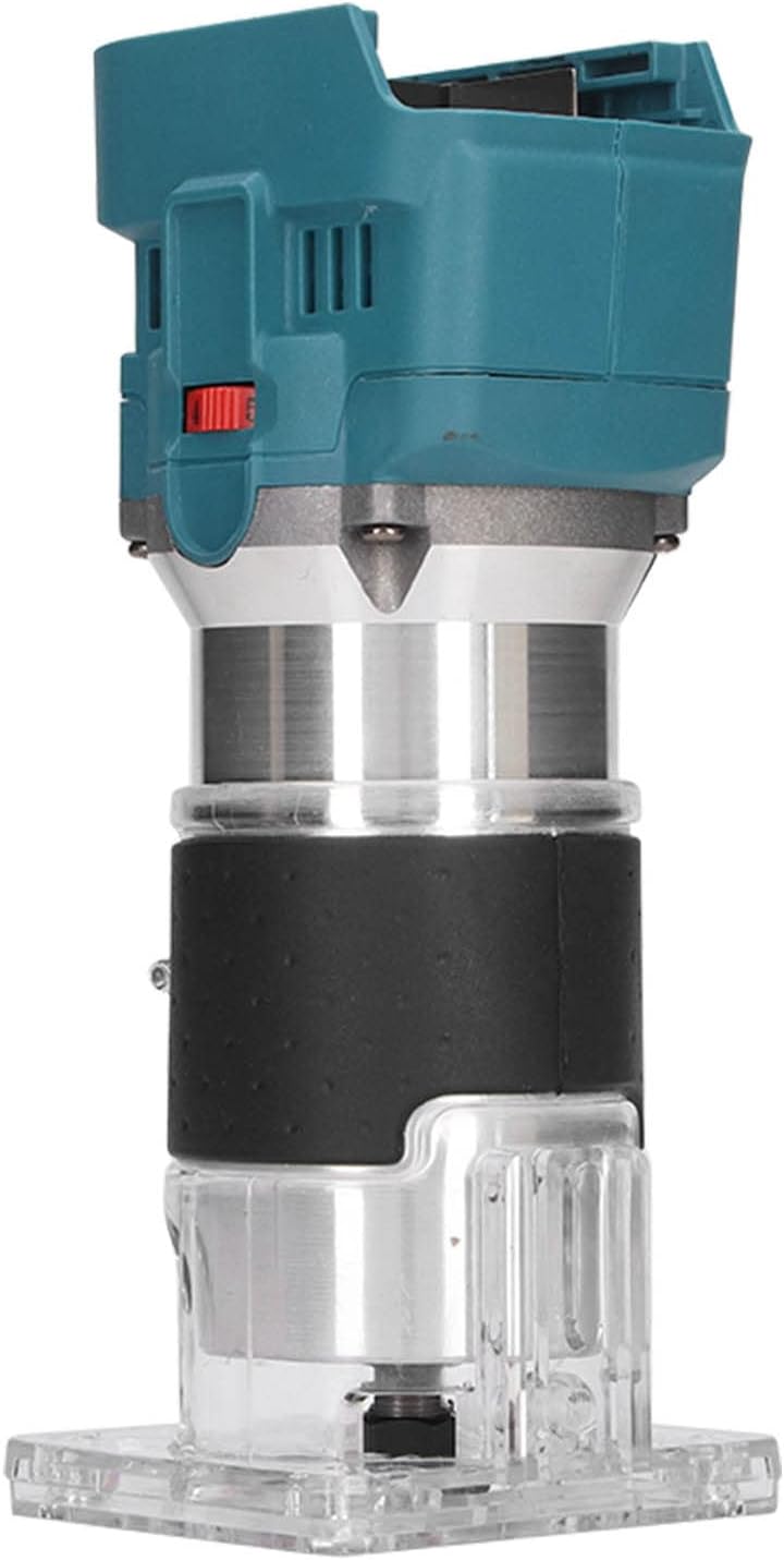 Cordless Woodworking Trimmer, Brushless 18V Lithium Ion Wood Trimming Router with 6 - Speed Control and Ergonomic Grip for Precision Carpentry and DIY Projects