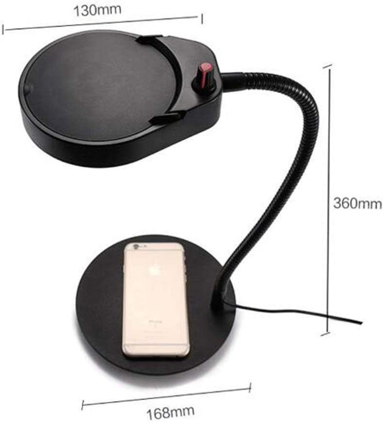 3X 10X Led Magnifying Lamp Desktop Led Magnifier with Daylight Bright Led Lights and Flexible Gooseneck for Reading, Working, Hobby, Soldering and Crafts