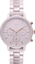 MVMT Rise Mini Women's Watch 3 Hand Quartz Stainless Steel Case and Link Bracelet Water Resistant Premium Minimalist Vintage Timepiece Gift for Her 30mm