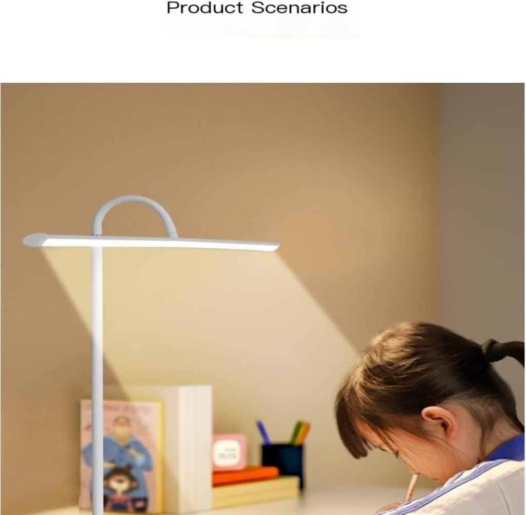 Desk Lamp Multifunctional Desk Lamp for Study, Desk Reading Lamp, Bedside Lamp, Eye Protection, Reading Work Lamp Desk Lanp(C)