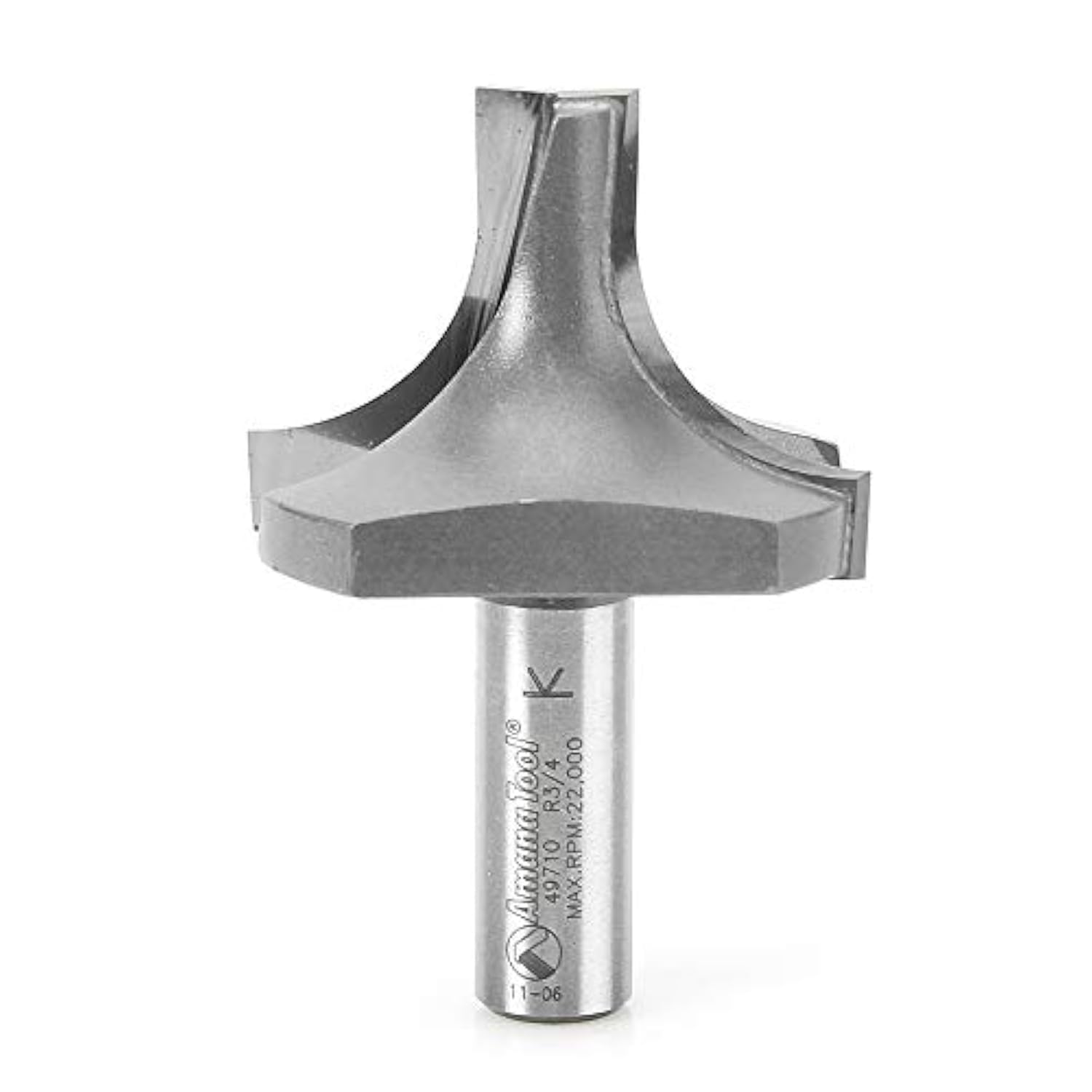 Amana Tool - 49710 Carbide Tipped Plunging Round Over 3/4 Radius x 2' Dia x 1-13/32 x