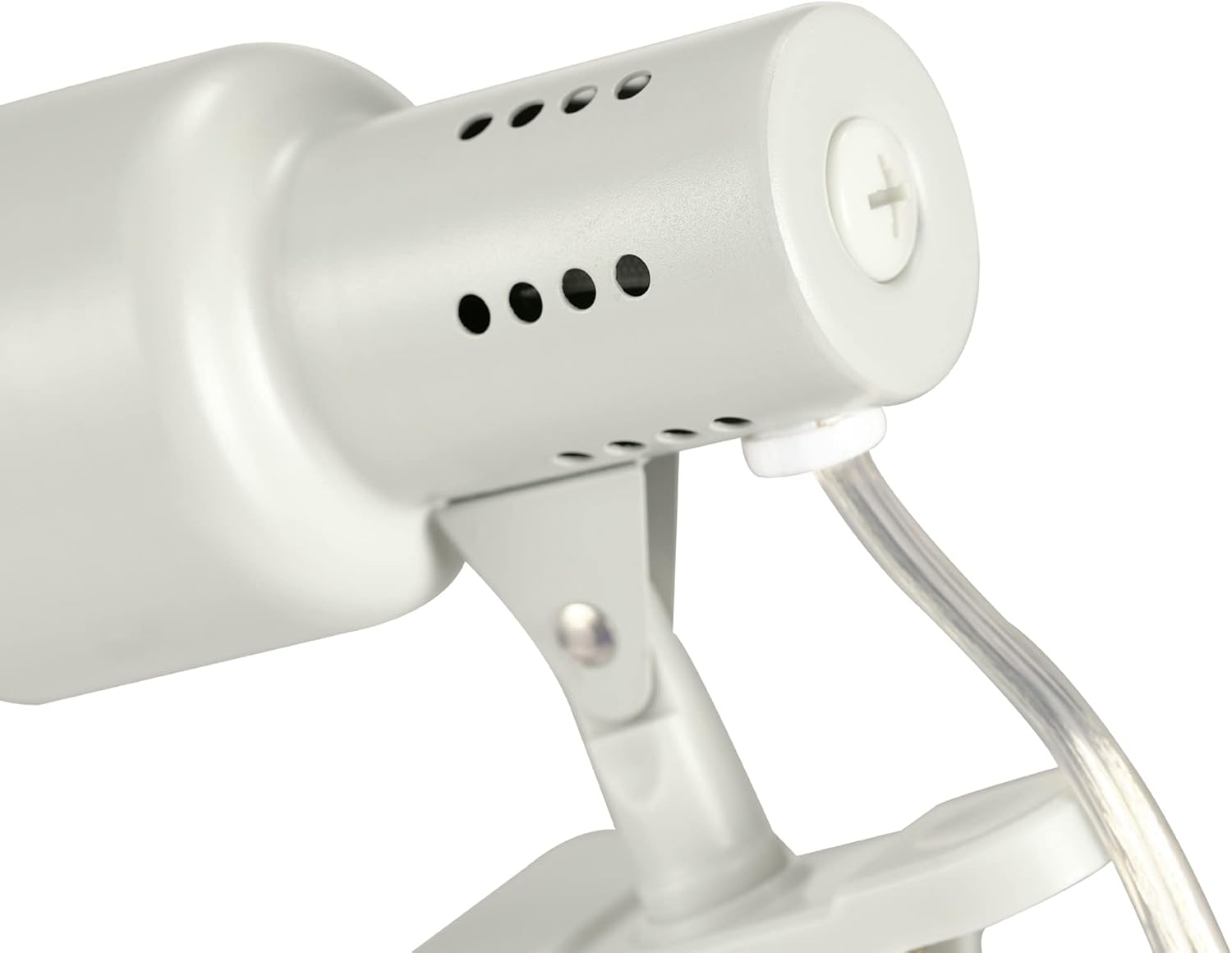 31.5' Multi-Joint Desk Lamp with Metal Clamp, Black, On/Off Rotary Switch on Shade, Partially Adjustable Swing Arm, Home Essentials, Reading Light, Office Décor