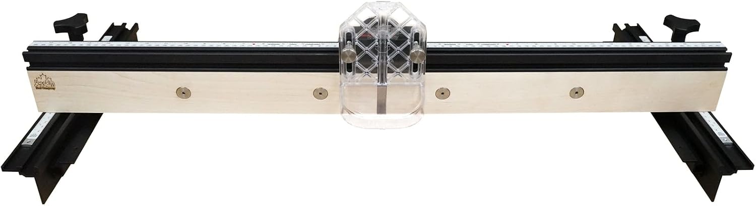 JessEm 04400 Mast-R-Fence III Precision Router Table Fence for Smooth Sliding Action