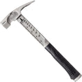 Boss Hammer 14 oz. Pro Plus Titanium Hammer - Ti64 Construction Grade, New Side Nail Extractor, 20% Thicker Handle, 1/4' Tether Hole - Milled Face - Made in the USA - BHPPS14TIM
