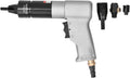 Air Rivet Gun, Metal 1/4 Inlet Port Pneumatic Riveting Gun Pull Nut Automatic Air Riveter Nut Gun Tool 220x180mm (M8/M10 KP-7323)