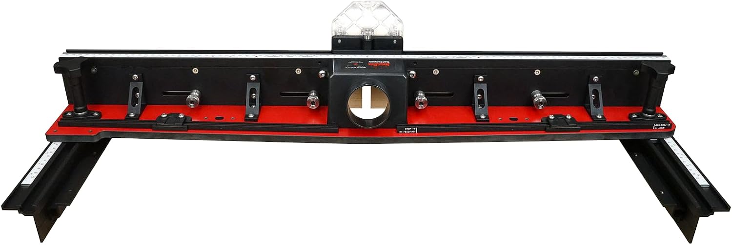 JessEm 04400 Mast-R-Fence III Precision Router Table Fence for Smooth Sliding Action