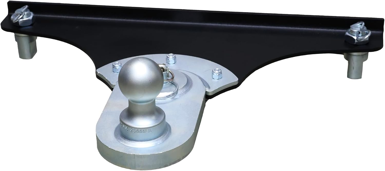 GEN-Y Hitch GH-21001 GoosePuck 5' Offset Ball-Puck Mount for Ford 2017 to Current 25K Towing (with STD Ball Assy and 101177)