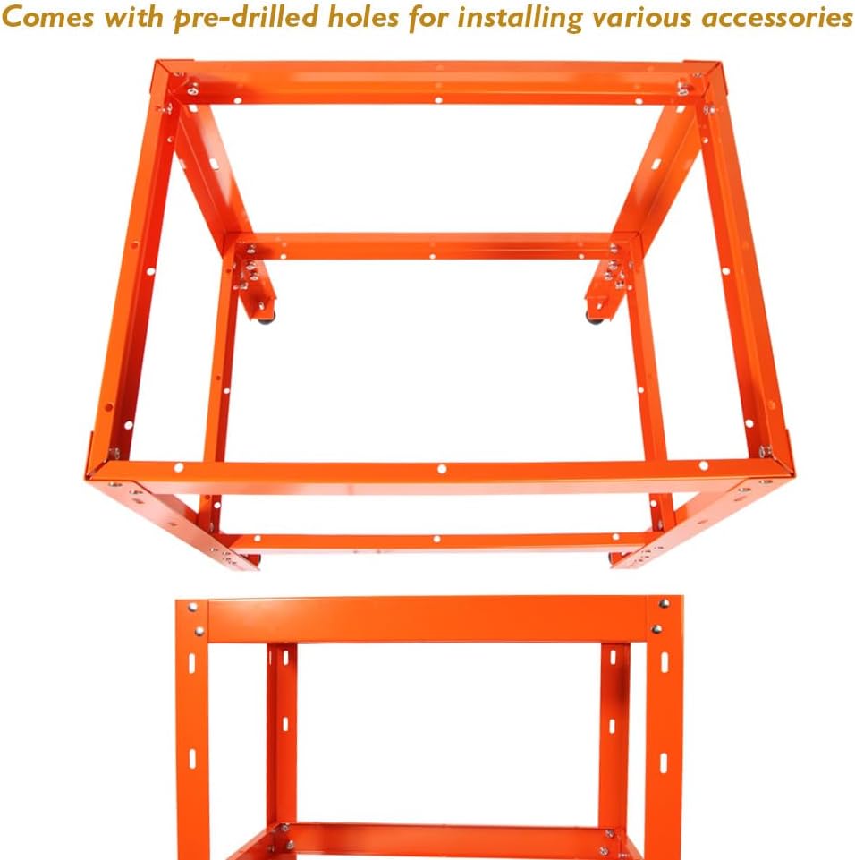 O'SKOOL Router Table Stand with Adjustable Legs and Levelers, RTS12