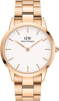 Daniel Wellington Iconic Link Watch, Rose Gold or Silver Link Bracelet