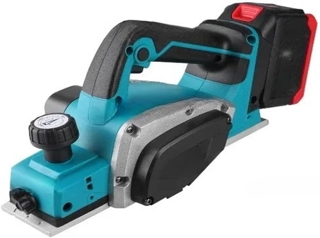Handheld Electric Planer Cordless Wood Planing Mac DIY Brushless Lithium Electric Planer Home Woodworking Press Planer Portable Woodworking Carving Machine Hand Electric Router