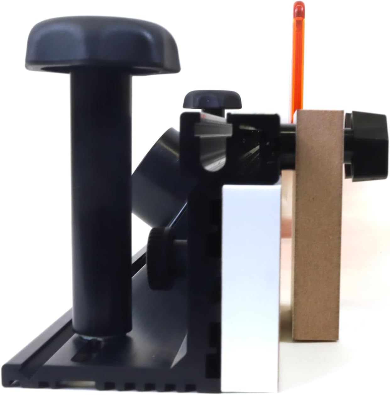 Taytools 300015 Deluxe 32 Inches Long Router Table Fence 3-1/2 Inch Tall Anodized Aluminum with Feather Board, Bit Guard, Adjustable Stop and Dust Port