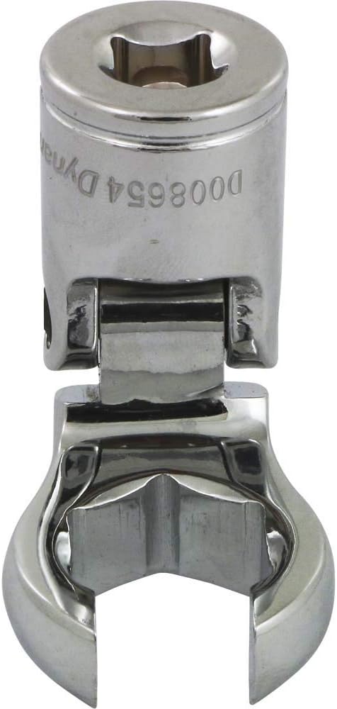 Dynamic 3/8' Drive 17 Piece Metric (10-19 mm) and SAE (3/8' - 3/4') Flare Nut Socket Set