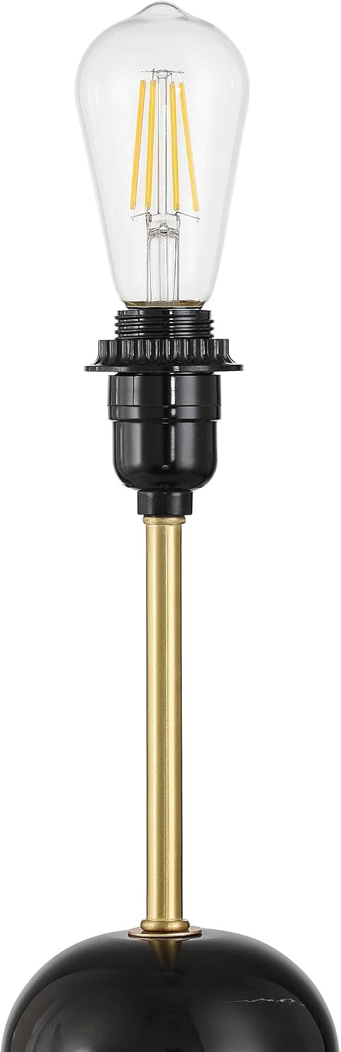 360 Lighting Daleti 25' High Black Marble Table Lamp Set of 2