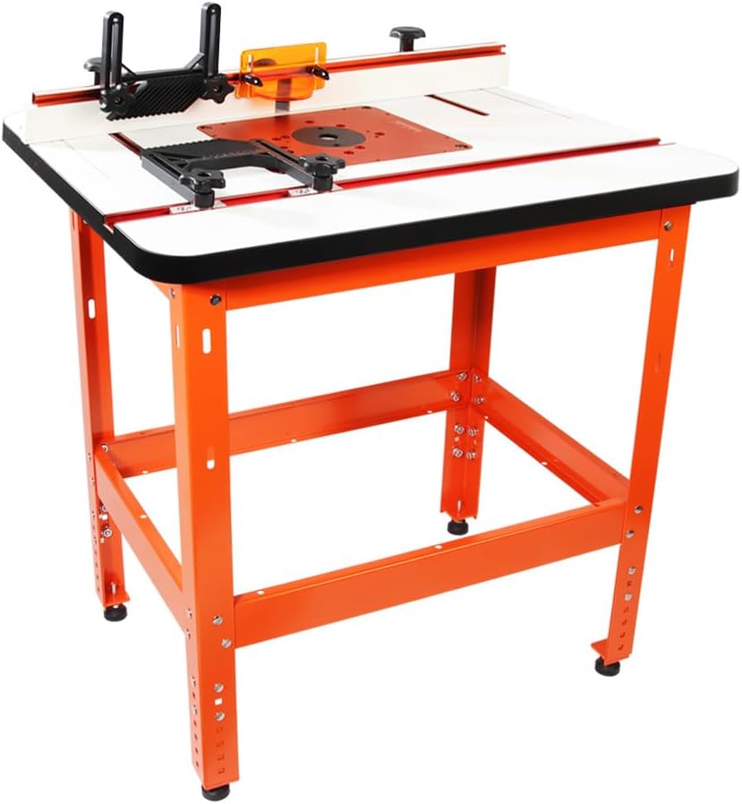 O'SKOOL Router Table Stand with Adjustable Legs and Levelers, RTS12