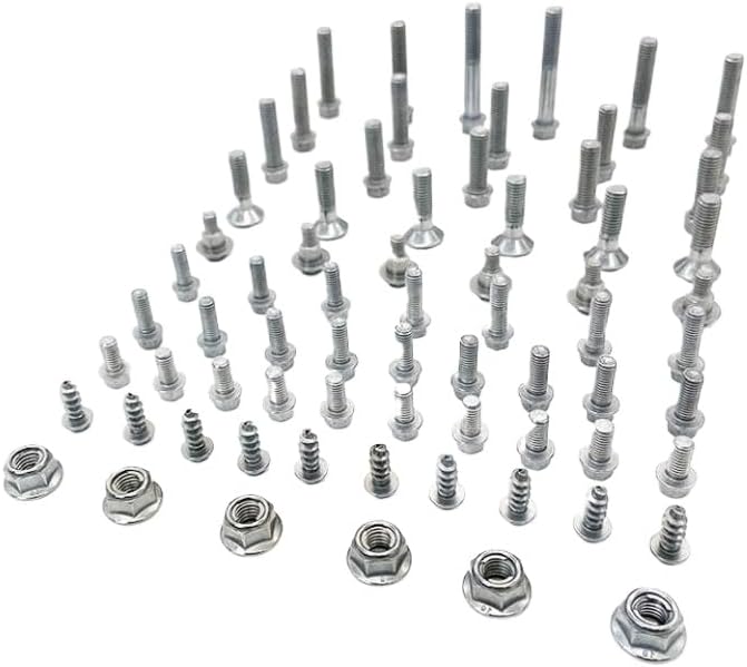 Motorcycle M6 M8 Screw Bolt and Nuts Assortment Kit Hexagon Hex Socket Cap Head Full Repair Screws Set for SX EXC XCF