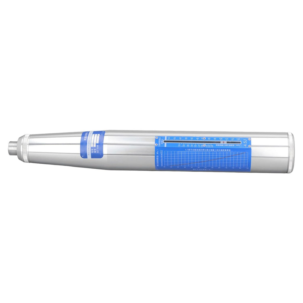 Concrete Rebound Hammer Tester, Portable Concrete Resiliometer Test Meter Tool, The Scope of 20-110Mpa, for Testing Building Wall, Roads, Bridges