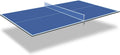 Foldable Ping Pong Table Top for Billiard Table, 6FT/7FT/8FT/9FT Table Tennis Table Topper for Pool Table, Indoor Outdoor Portable Table Tennis Conversion Top w/Net & Foam Padding