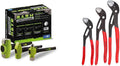 Wilton B.A.S.H Mechanics Hammer Kit (11111) & KNIPEX 3 Piece Cobra Pliers Set (002006US1)