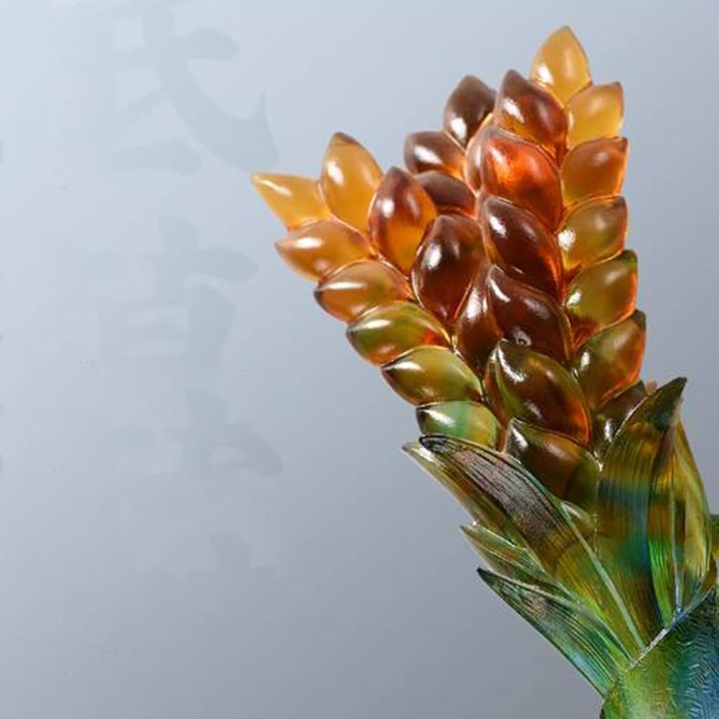 Glazed Wheat Trophy Football Basketball League Trophy World Cup Sports Competition High-Grade Party Awards Best Performer Trophy, 30*8cm, Green