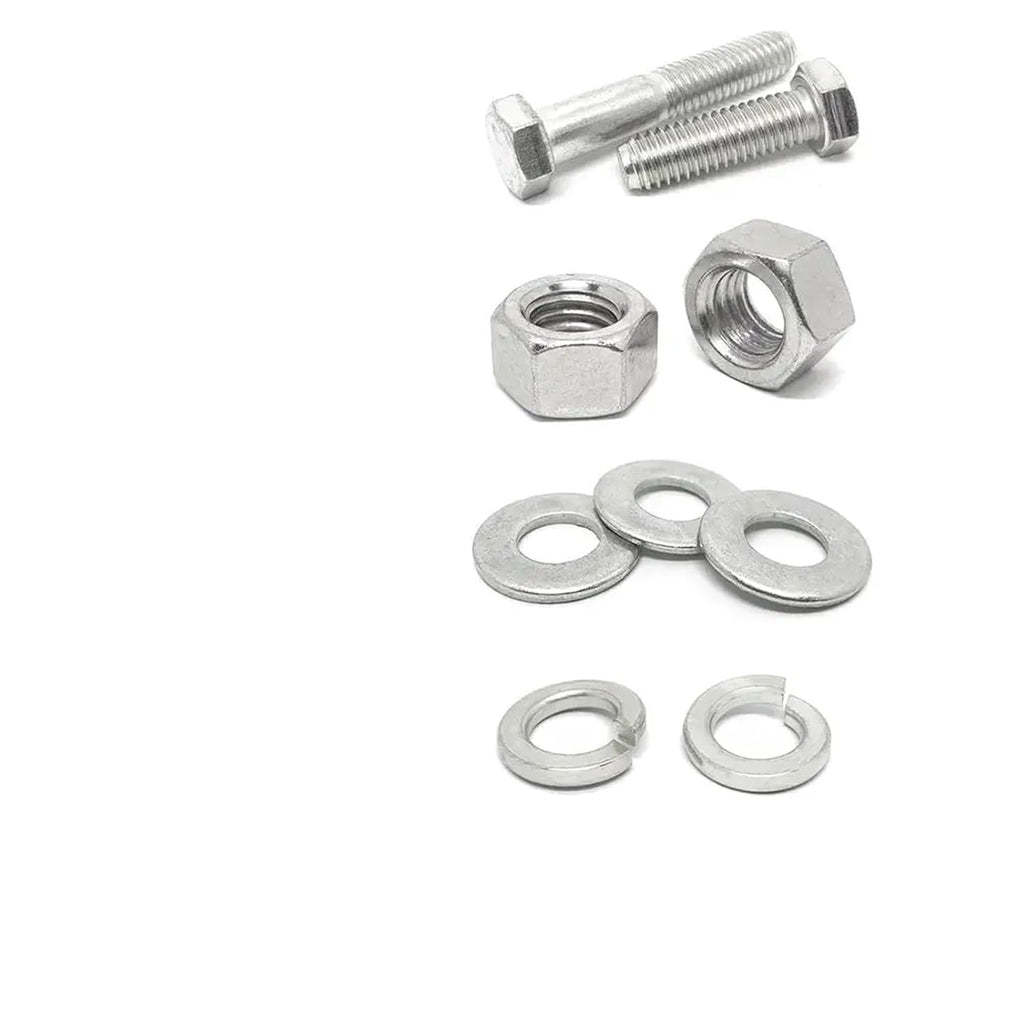 Nuts and Bolts 380Pcs Stainless Steel Hex Bolts Screws Nuts Washers Assortment Set for Furniture