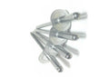 KolotovichTool Pack of 500, 3/16' Dia. x 1/4' Large Flange POP Rivets All Aluminium 6-4 Fastener Kit Bolt Set RE-5389DD