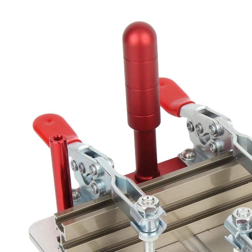 Router Table Coping Sled, Aluminum Router Table Coping Sled, Professional Rail Safety Coping Sled for Cabinet Door