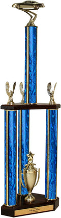 Stock Car Triple Column Trophy - 30'