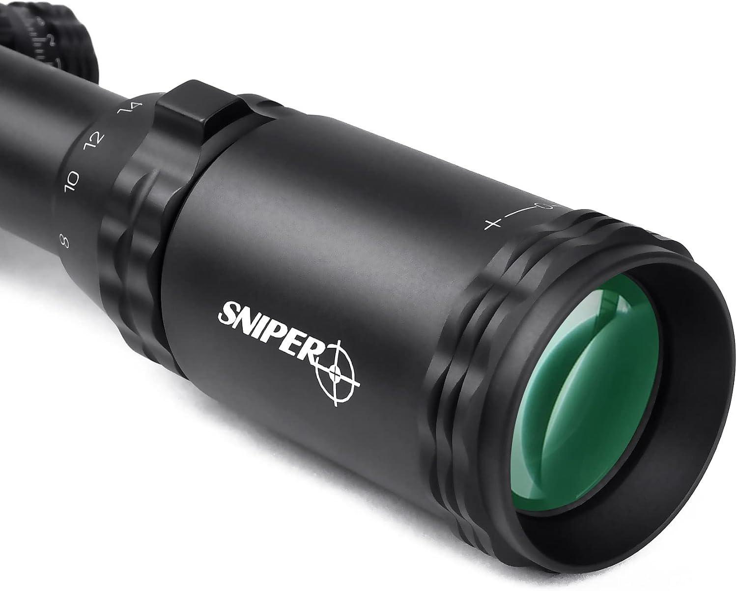 FSI Rifle Scopes 4-16x50 / 6-24x50 /4-12x50 w/Front AO Adjustment, Red/Blue/Green Illuminated Reticle with Picatinny Scope Rings