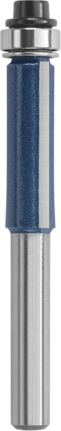 BOSCH MRC23EVSK Combination Router - 15 Amp 2.3 Horsepower Corded Variable Speed Combination Plunge & Fixed-Base Router Kit with 3/8 In. x 1 In. Carbide-Tipped Double-Flute Flush Trim Router Bit