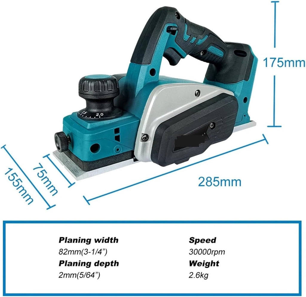 Electric Planer, 30000RPMB Cordless Wood Electric Planer Electric Router Trimmer Wood Milling Engraving Slotting