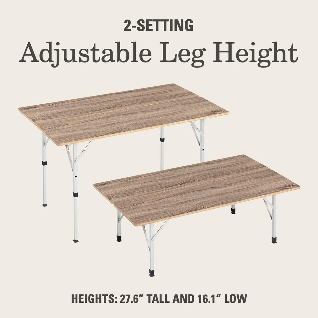 Coleman Living Collection Premium Outdoor Furniture Assortment, Lightweight & Weatherproof Chair, Table, Cot, & Bench for Backyard Patio or Campsite with Carry Bags & Handles