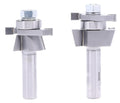 Whiteside 6009 15 Degree Shaker Stile & Rail Router Bit: 1 Inch Cutting Length, 1/2 Inch Shank, 1-5/8 Inch Large Diameter