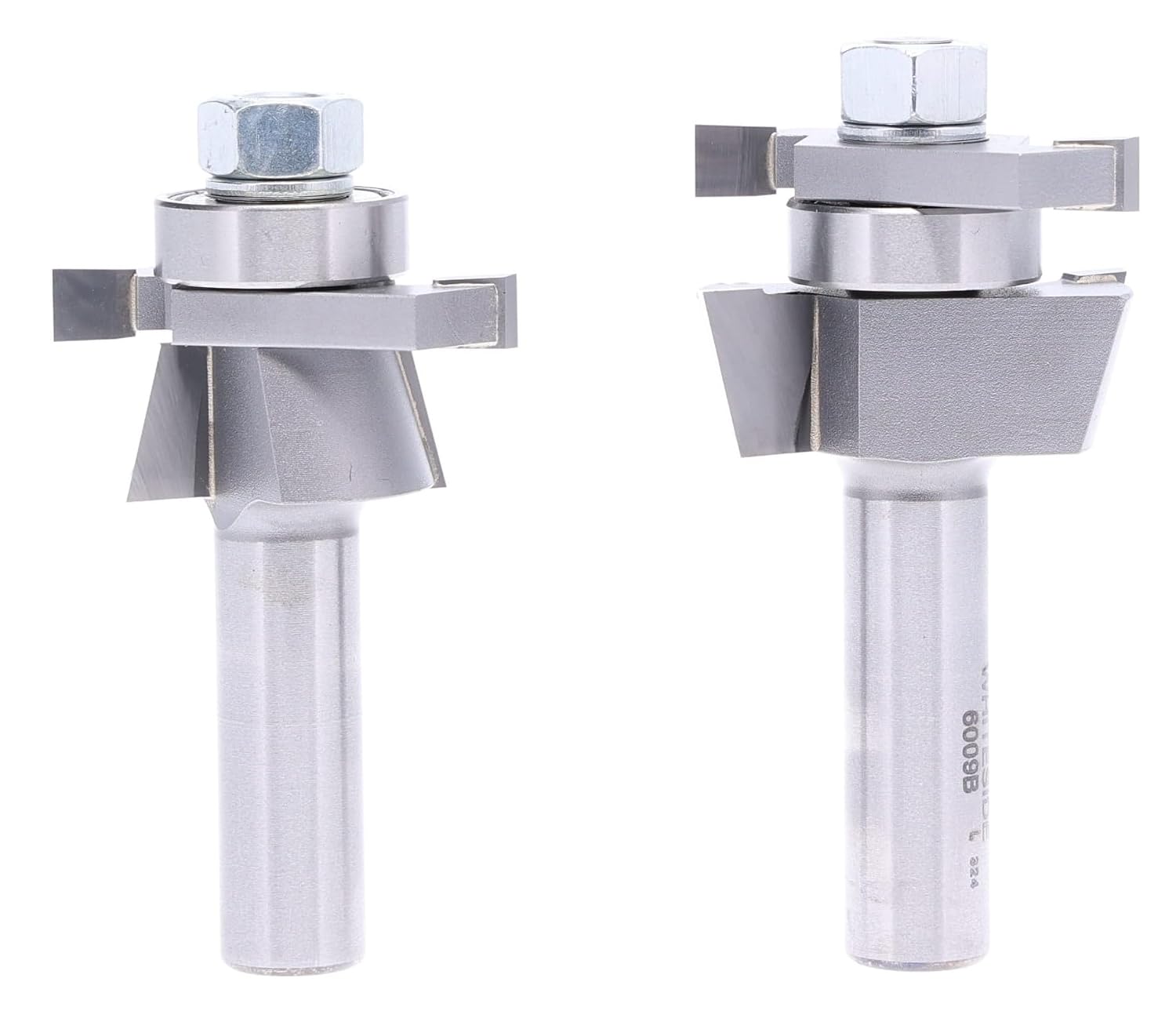 Whiteside 6009 15 Degree Shaker Stile & Rail Router Bit: 1 Inch Cutting Length, 1/2 Inch Shank, 1-5/8 Inch Large Diameter