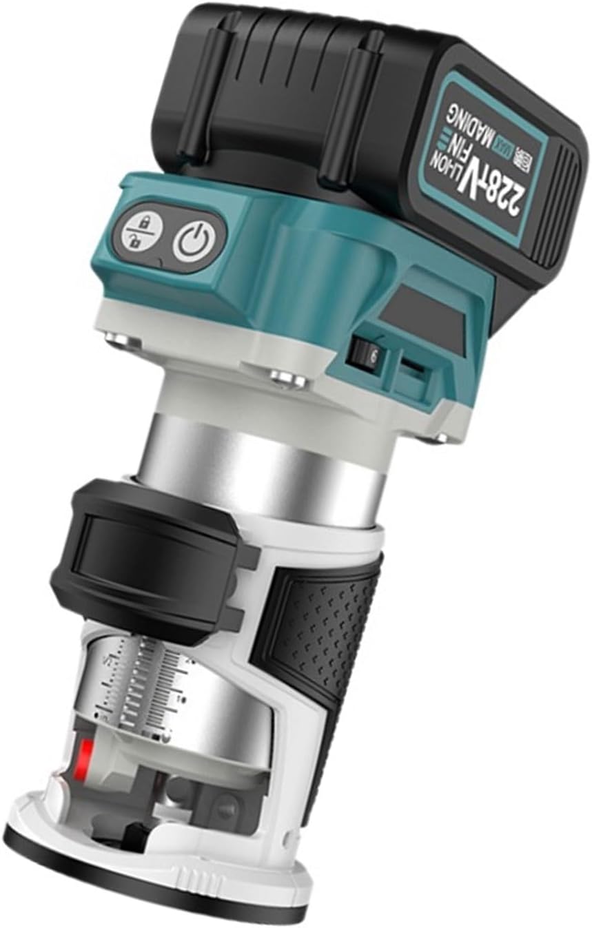 Portable Brushless Electric Routers Tool with Ergonomic Grip High Efficiency Engraving Machine for Accuracy Woodworking Workshop Grade Milling Cutter
